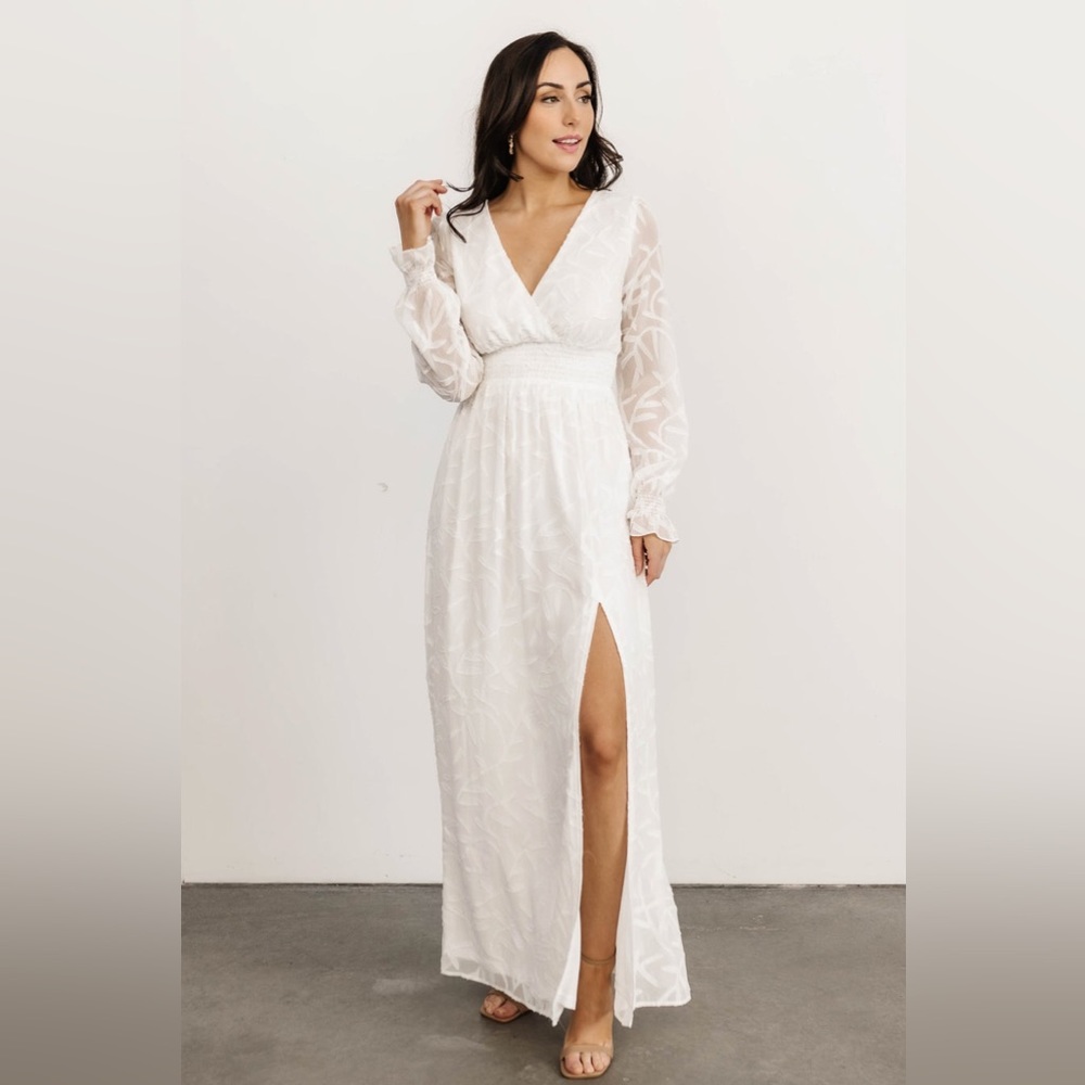 Bridget Textured Maxi Dress (M)